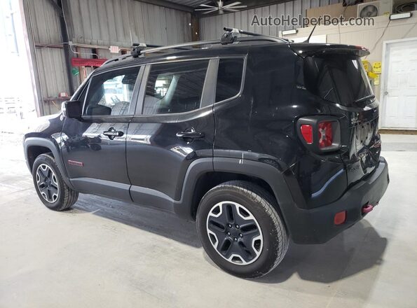 ZACCJBCB2HPE86691 2017 JEEP RENEGADE Black Trasero izquierdo