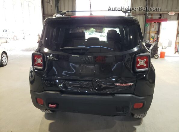ZACCJBCB2HPE86691 2017 JEEP RENEGADE Black Vista trasera