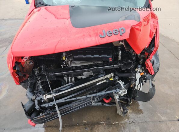 ZACCJBCT8GPC59531 2016 JEEP RENEGADE Red Widok wnętrza z tyłu