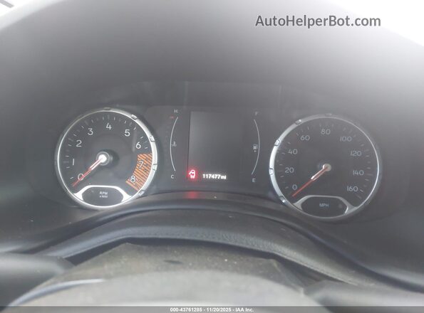 ZACNJAAB4LPM08909 2020 JEEP RENEGADE Red Հետևի նստատեղերի տեսք