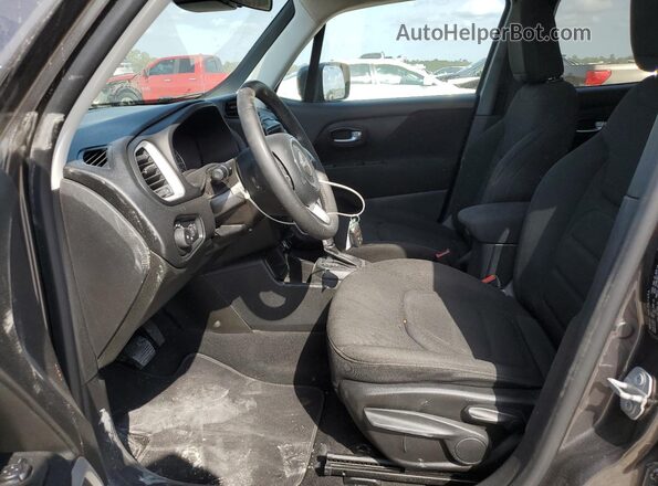 ZACNJABB4LPL70113 2020 JEEP RENEGADE Gray Widok wnętrza z przodu