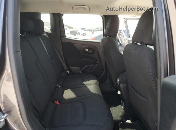 ZACNJABB4LPL70113 2020 JEEP RENEGADE Gray Widok tylnych siedzeń