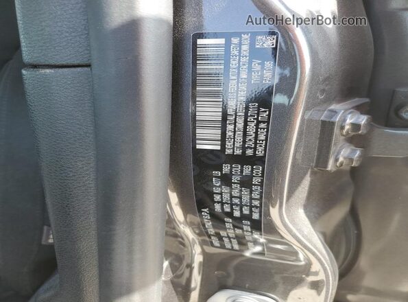 ZACNJABB4LPL70113 2020 JEEP RENEGADE Gray Widok komory silnika