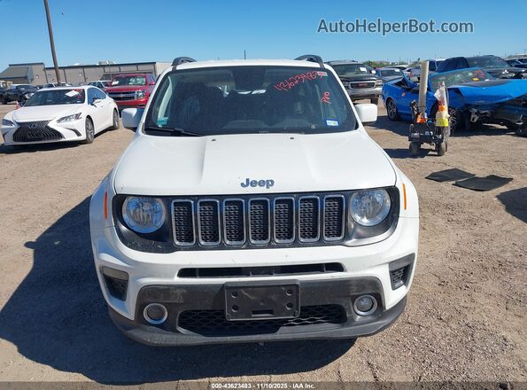ZACNJABB7LPL94759 2020 JEEP RENEGADE White წინა პანელის ხედი