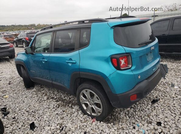 ZACNJAD13LPL70026 2020 JEEP RENEGADE Синий Задняя левая четверть