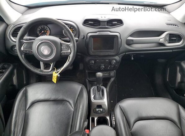 ZACNJAD13LPL70026 2020 JEEP RENEGADE Синий Вид панели приборов