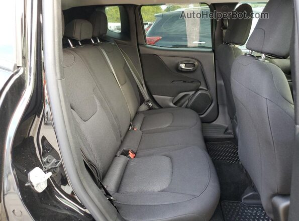 ZACNJBAB7LPL35279 2020 JEEP RENEGADE Black Widok wnętrza z tyłu