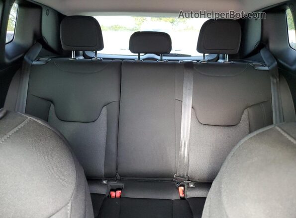 ZACNJBAB7LPL35279 2020 JEEP RENEGADE Black Widok tylnych siedzeń