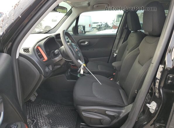 ZACNJBAB7LPL35279 2020 JEEP RENEGADE Black Widok wnętrza z przodu