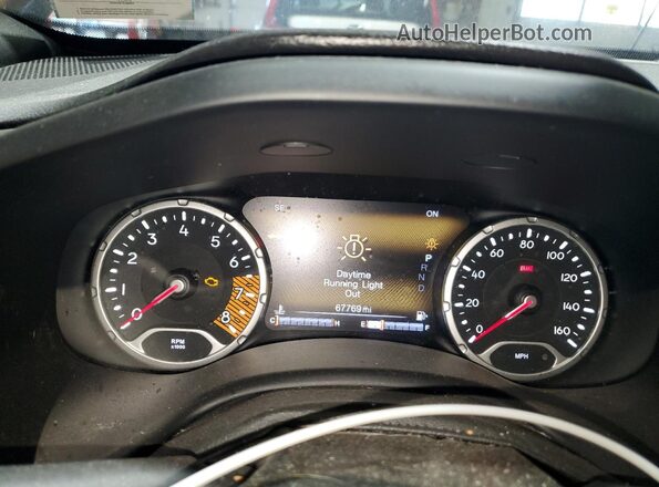 ZACNJBC1XLPL97179 2020 JEEP RENEGADE Blue Սարքավորումների վահանակի տեսք