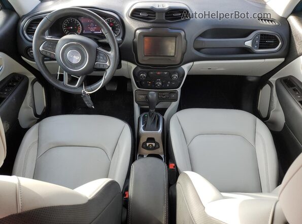 ZACNJBD18LPL46715 2020 JEEP RENEGADE Бирюзовый Вид панели приборов