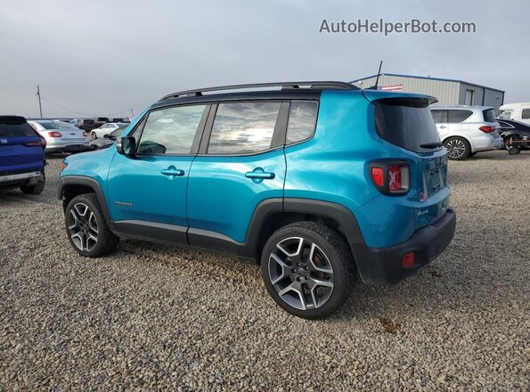 ZACNJBD18LPL46715 2020 JEEP RENEGADE Бирюзовый Задняя левая четверть