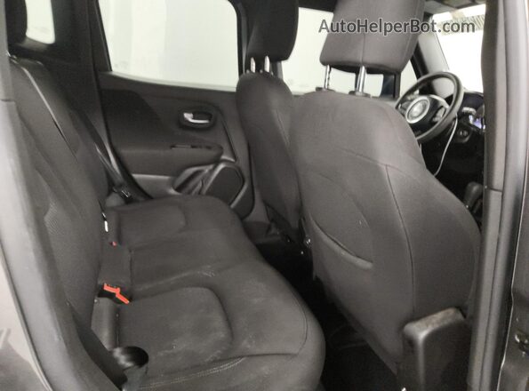 ZACNJCB13MPM44433 2021 JEEP RENEGADE Gray Vista interior trasera