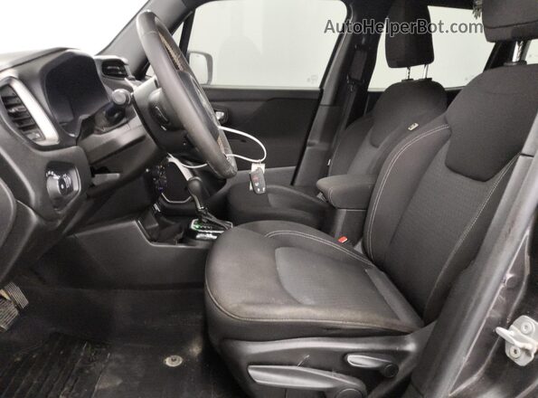 ZACNJCB13MPM44433 2021 JEEP RENEGADE Gray Vista interior delantera