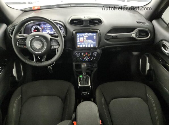 ZACNJCB13MPM44433 2021 JEEP RENEGADE Gray Vista del salpicadero