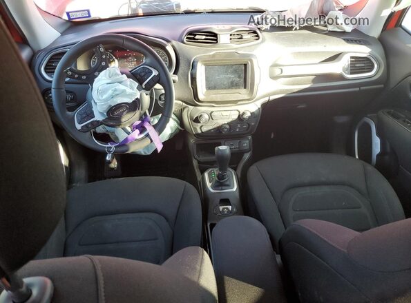 ZACNJCBB8MPN27994 2021 JEEP RENEGADE Red Widok deski rozdzielczej
