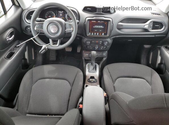 ZACNJDA13NPN56786 2022 JEEP RENEGADE White Առջևի վահանակի տեսք