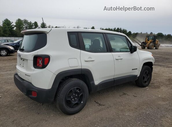 ZACNJDA13NPN56786 2022 JEEP RENEGADE White Հետևի աջ