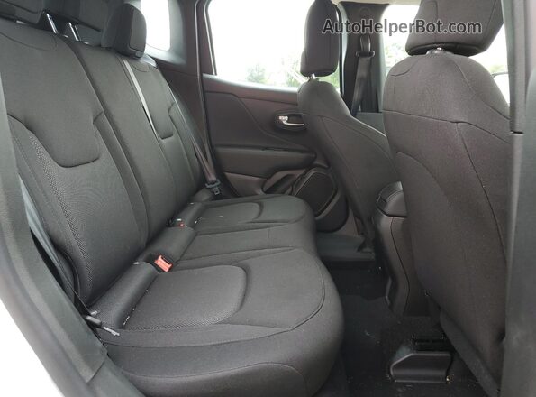 ZACNJDA13NPN56786 2022 JEEP RENEGADE White Սալոնի հետևի տեսք