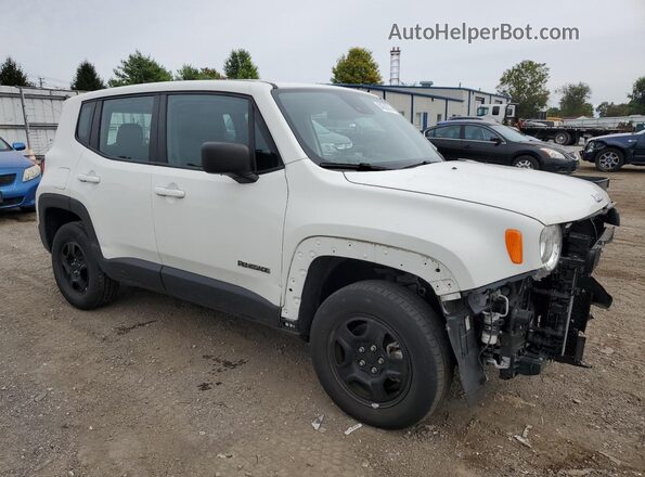 ZACNJDA13NPN56786 2022 JEEP RENEGADE White Առջևի աջ
