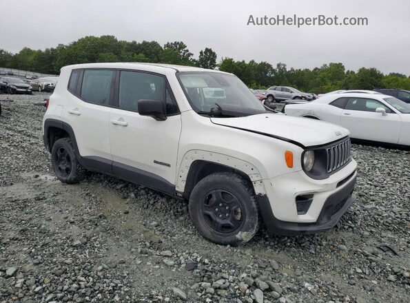 ZACNJDA17NPN68651 2022 JEEP RENEGADE White Przód prawy