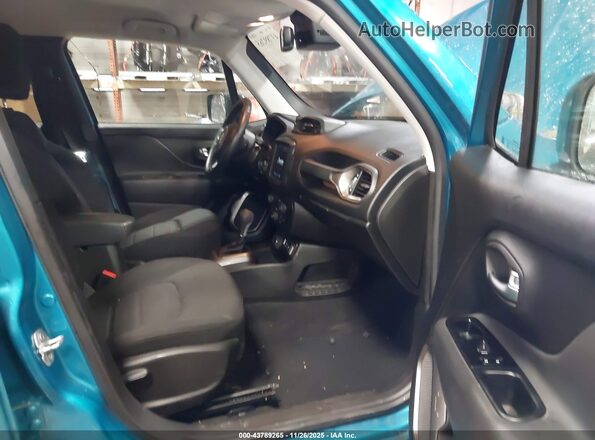 ZACNJDB10NPN99206 2022 JEEP RENEGADE Teal Front interior view