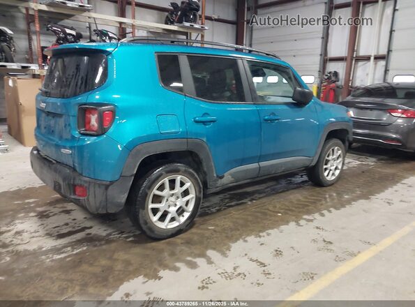 ZACNJDB10NPN99206 2022 JEEP RENEGADE Teal Rear right