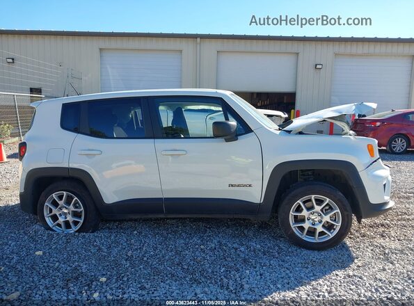 ZACNJDB14PPP66198 2023 JEEP RENEGADE White Widok wnętrza z tyłu