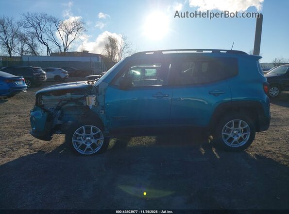 ZACNJDB15NPN44119 2022 JEEP RENEGADE Turquoise Սալոնի 360 աստիճան տեսք