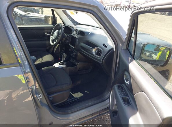 ZACNJDB16NPN48762 2022 JEEP RENEGADE Gray Front interior view