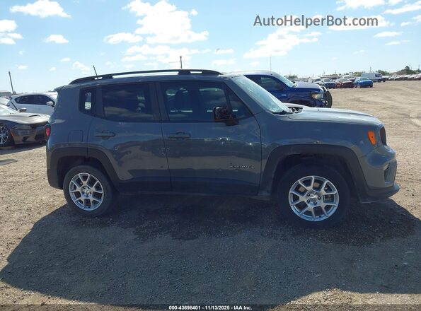 ZACNJDB16NPN48762 2022 JEEP RENEGADE Gray Rear interior view