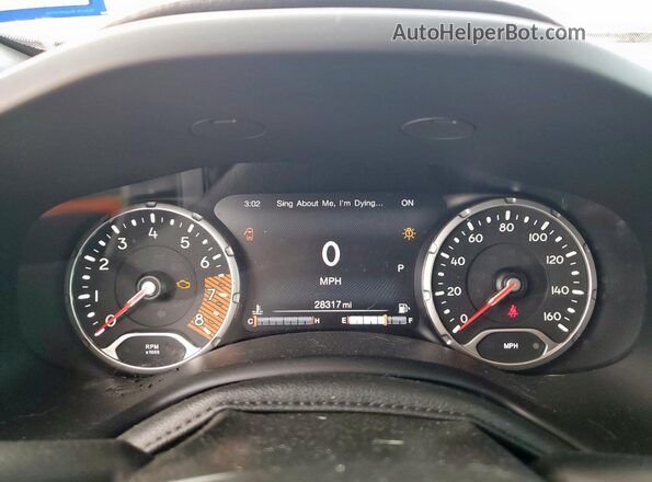 ZACNJDB16PPP42873 2023 JEEP RENEGADE Two Tone ხელსაწყოთა პანელის ხედი