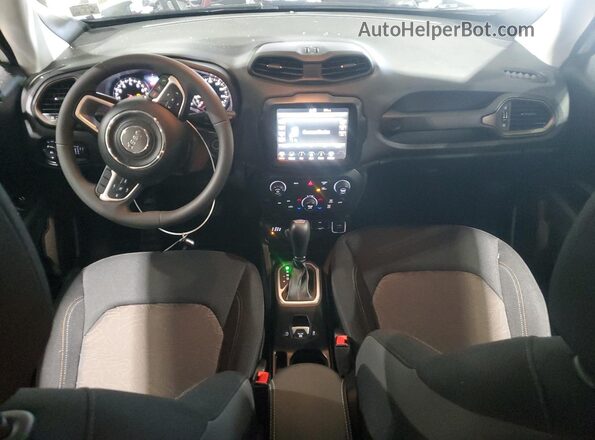 ZACNJDB16PPP61066 2023 JEEP RENEGADE White Առջևի վահանակի տեսք