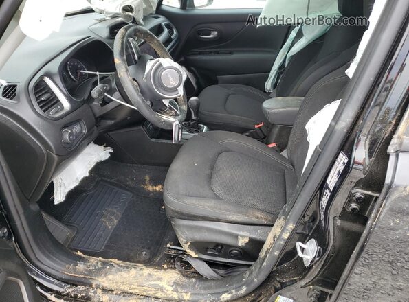 ZACNJDB18PPP29137 2023 JEEP RENEGADE Black წინა სალონის ხედი