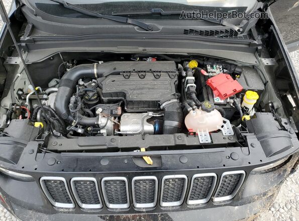 ZACNJDB18PPP29137 2023 JEEP RENEGADE Black ძრავის განყოფილების ხედი