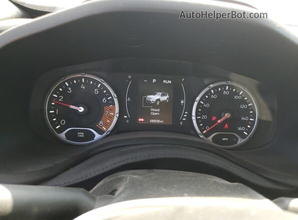ZACNJDB19PPP31446 2023 JEEP RENEGADE Черный Вид щитка приборов