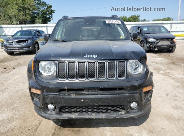 ZACNJDB19PPP31446 2023 JEEP RENEGADE Черный Вид спереди