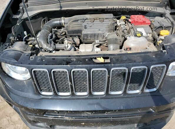 ZACNJDB19PPP31446 2023 JEEP RENEGADE Черный Вид подкапотного пространства