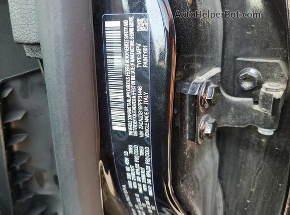 ZACNJDB19PPP31446 2023 JEEP RENEGADE Черный Вид наклейки с VIN-кодом