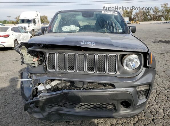 ZACNJDB19PPP69307 2023 JEEP RENEGADE Gray Front view