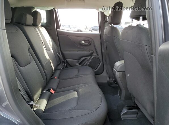 ZACNJDB19PPP69307 2023 JEEP RENEGADE Gray Rear interior view