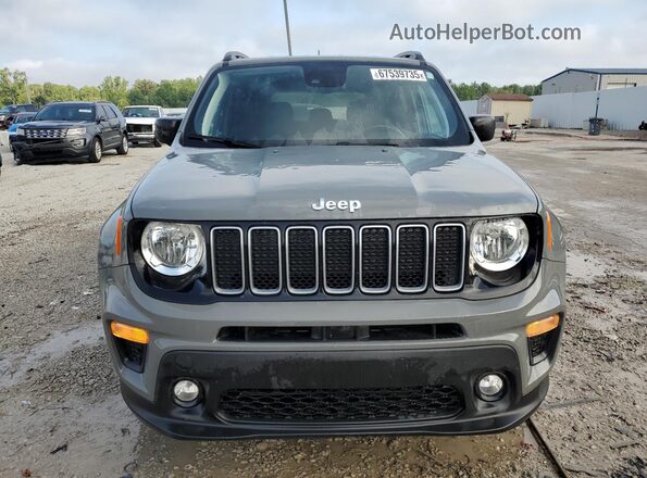 ZACNJDB1XNPN44181 2022 JEEP RENEGADE Gray Вид спереду