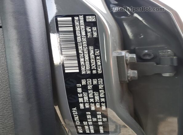 ZACNJDB1XNPN44181 2022 JEEP RENEGADE Gray Вид наклейки з VIN-кодом
