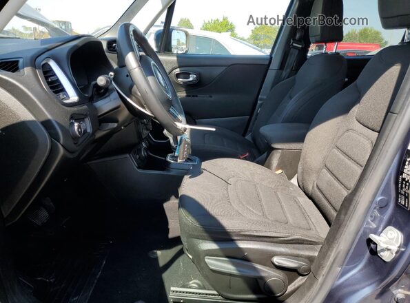 ZACNJDBB4MPM32953 2021 JEEP RENEGADE Blue Widok wnętrza z przodu