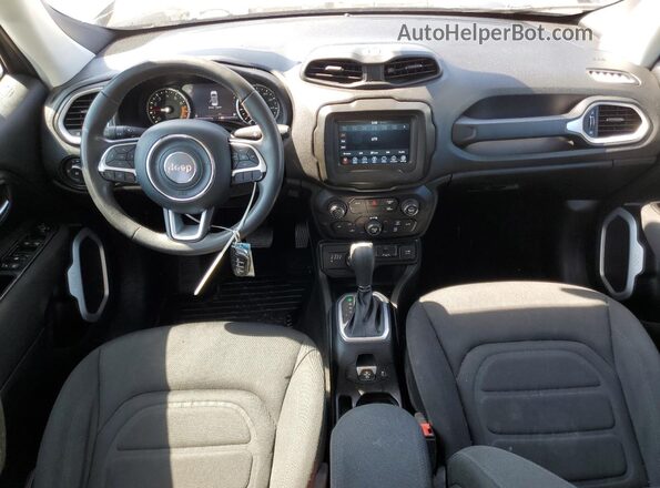 ZACNJDBB4MPM32953 2021 JEEP RENEGADE Blue Widok deski rozdzielczej