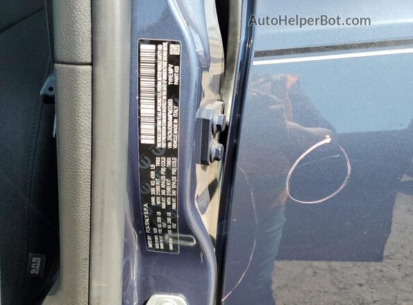 ZACNJDBB4MPM32953 2021 JEEP RENEGADE Blue Widok wnętrza 360 stopni