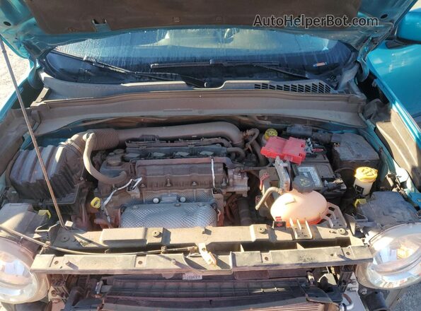 ZACNJDBB6MPN26669 2021 JEEP RENEGADE Blue Вид підкапотного простору