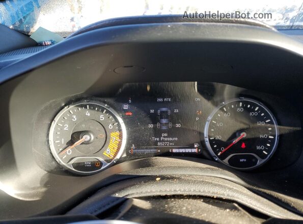 ZACNJDBB6MPN26669 2021 JEEP RENEGADE Blue Вид щитка приладів