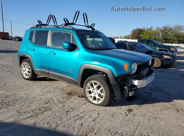 ZACNJDBB6MPN26669 2021 JEEP RENEGADE Blue Передня права чверть