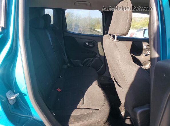 ZACNJDBB6MPN26669 2021 JEEP RENEGADE Blue Вид задньої частини салону